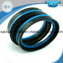Double-Acting Piston Seal for One or Two-Piece Piston